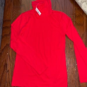 J.Crew Red Turtleneck XS New with tags